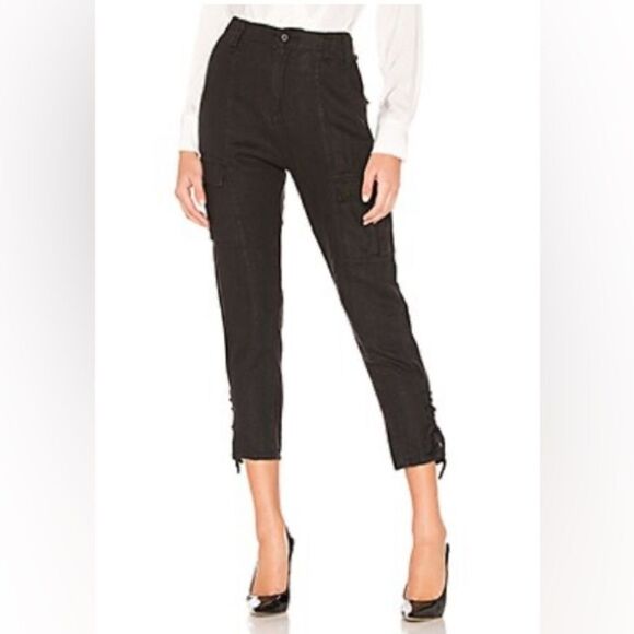 NWT Revolve x Joie Telutci Pant in Caviar - Picture 1 of 16